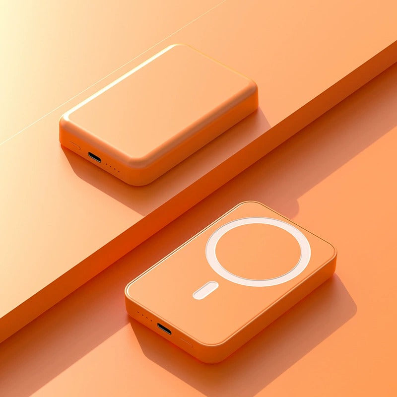 Magnetisk Trådlös Powerbank för iPhone, 12–17 Android, Qi2